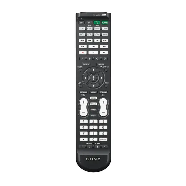 Sony RMVLZ620 Universal Remote Controller Black Color – View 2