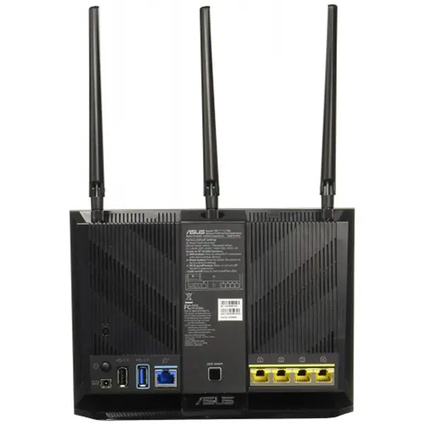 Asus RT-AC68U AC1900 Mbps 3G/4G & Gigabit Dual-Band Wi-Fi Router (2-Pack) – View 3