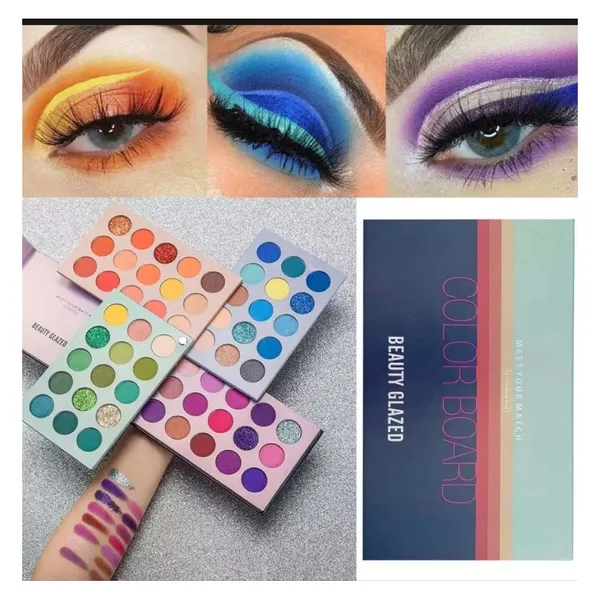 BEAUTY GLAZED New 60 Color Board Eyeshadow Palette – View 6