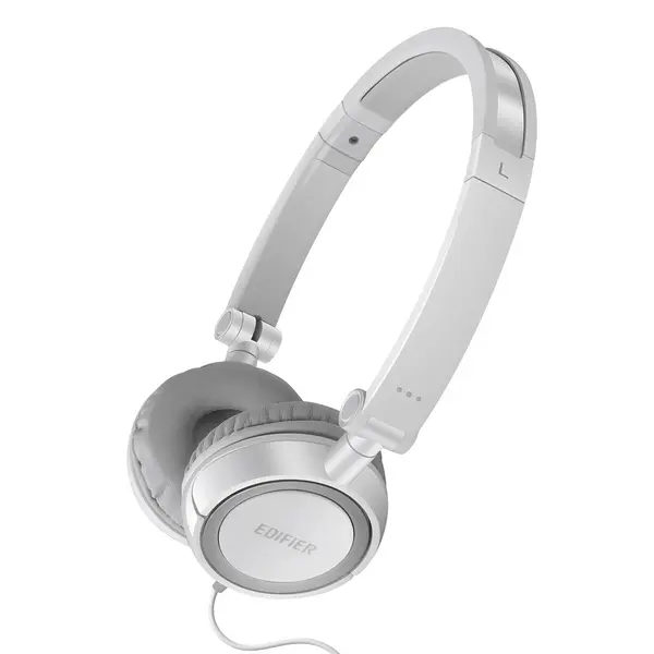 Edifier H650 On-Ear 3.5mm Wired Headphone – Color: White – View 1