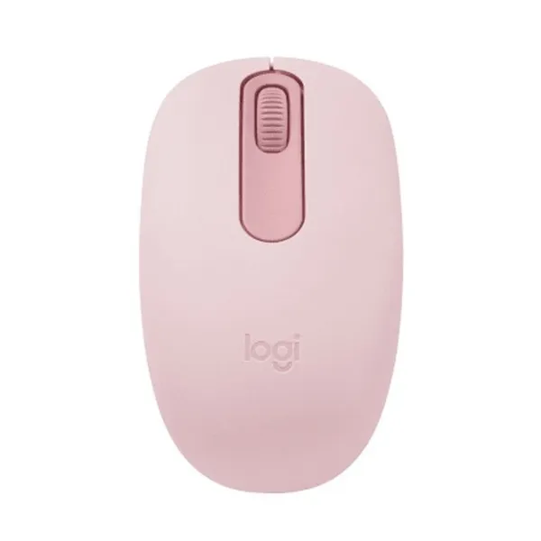 Logitech M196 Bluetooth Wireless Mouse – Color: Pink – View 1