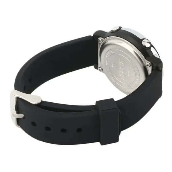 SKMEI 1100 Digital Waterproof Luminous Sporty Kid's Watch – Dial Color: Black, Strap Color: Black – View 3