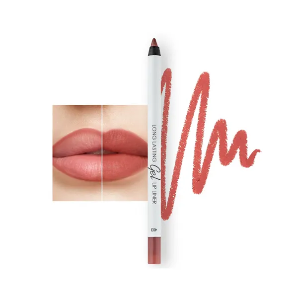Lamel 403 Burnt Ocher Long Lasting Weightless Gel Lip Liner – View 1