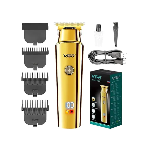 VGR V-947 Cord Cordless Hair Clipper and Beard Trimmer for Men – View 6