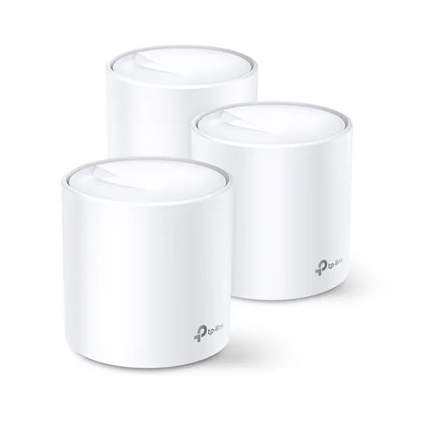 TP-Link Deco X60 AX5400 Dual-Band Mesh Router 3-pack – View 1