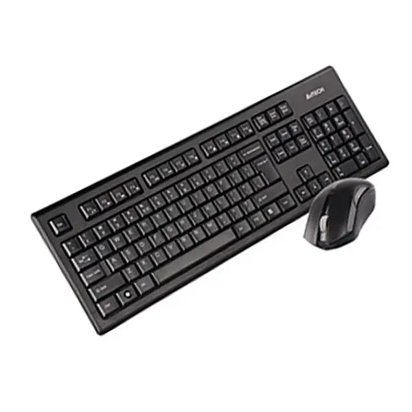 A4TECH 3000N V-TRACK Wireless Keyboard & Mouse Combo With Bangla – View 3
