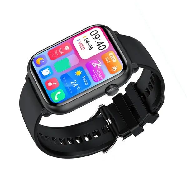 COLMi C80 AMOLED Screen Smart Watch – Color: Black – View 3