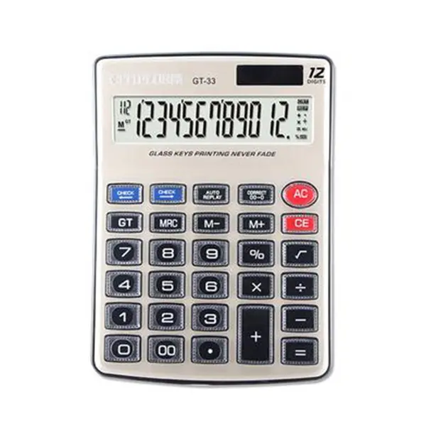 Citiplus GT-33 Glass Key With LCD Display Electronic Calculator – View 1
