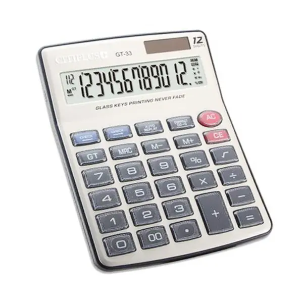 Citiplus GT-33 Glass Key With LCD Display Electronic Calculator – View 2