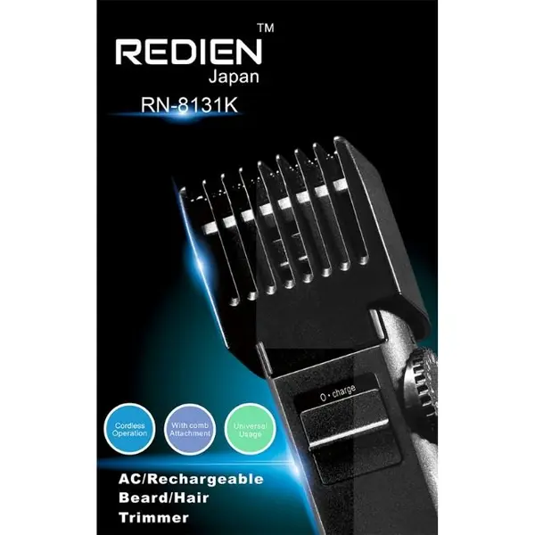 Redien RN-8131K men’s professional hair clipper with AC/DC function Trimmer  – View 4
