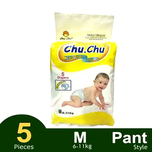 Chu Chu Pants System Finding The Perfect Fit Leak Proof Baby Diaper – Quantity: 0-5 pcs – View 2