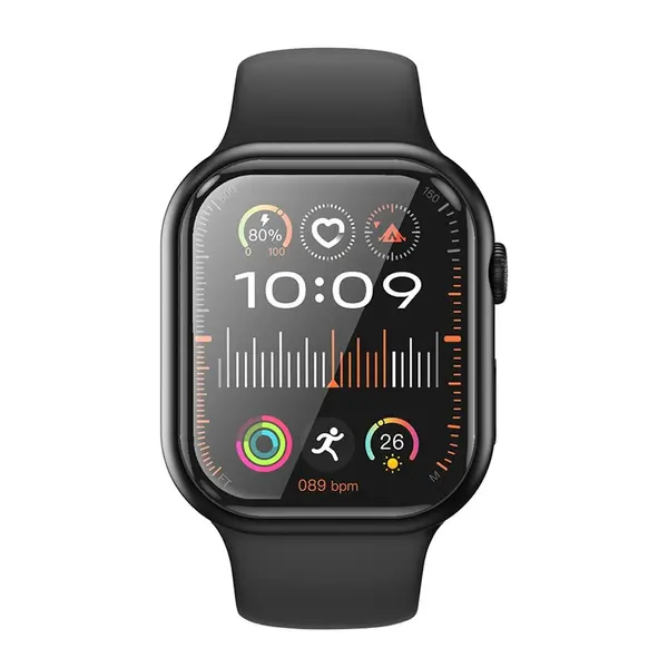 Hoco Y23 Smart Sports Watch Call Version – Color: Black – View 2