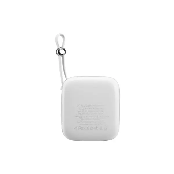 JOYROOM JR-L002 Jelly Series 22.5W Fast Charging Power Bank  – Color: White – View 2