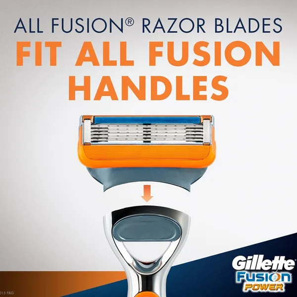 Gillette Fusion Power Shaving Razor Blades - 6s Pack (Cartridge) – View 3