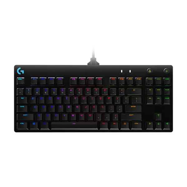 Logitech G PRO Tenkeyless RGB Mechanical Gaming Keyboard – View 1