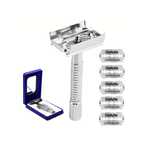 Alshabab Double Edge Stainless steel Safety Shaving Razor for men – View 3