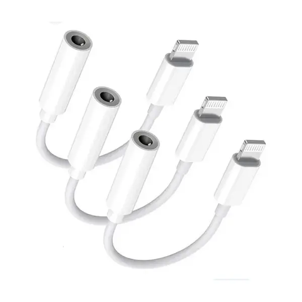 iPhone Lightning to 3.5mm High-Quality Headphone Jack Adapter – View 2