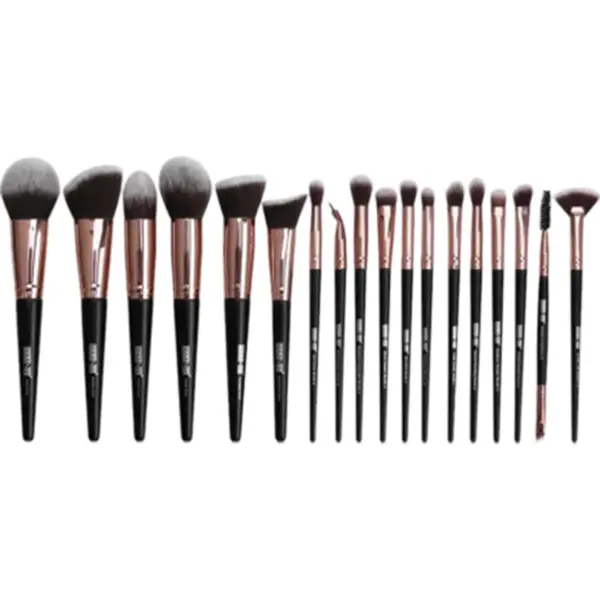 MAANGE 30157 18 Pcs Makeup Brushes Set Black Color – View 2