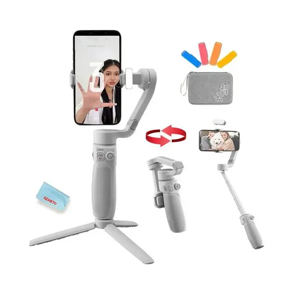 ZHIYUN Smooth Q4 Gimbal Stabilizer 3-Axis Smartphone Phone Gimbal – View 2