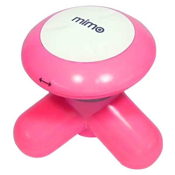 Compact Mimo Multi-Zone Body Vibration Massager in Random Colors – Color: Pink – View 1