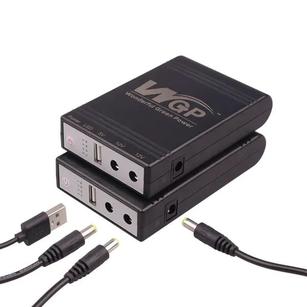 WGP Mini UPS Fir Wifi Router 10400 mAh Battery 5V, 12V, 12V Output – View 2