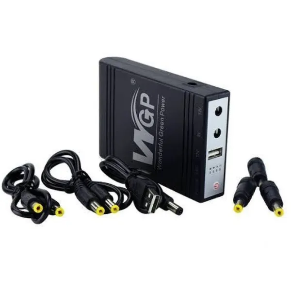 WGP Mini UPS Fir Wifi Router 10400 mAh Battery 5V, 12V, 12V Output – View 3