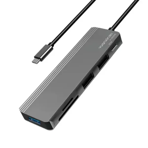 Yuanxin X-80506 Tri USB Type-C Hub – View 1