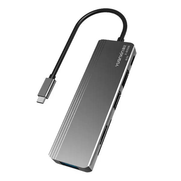 Yuanxin X-80506 Tri USB Type-C Hub – View 2