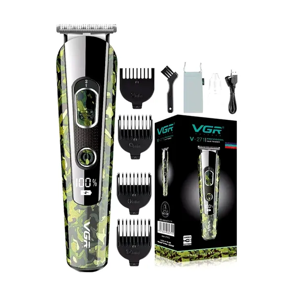 VGR V-271 Portable LED Digital Display Hair Trimmer – View 7