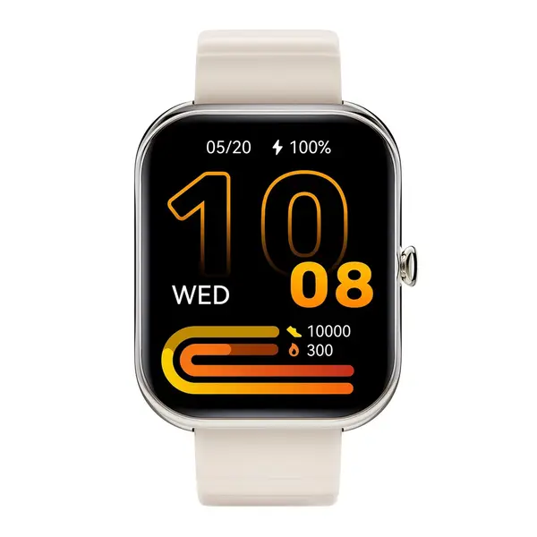 Haylou RS4 Max Bluetooth Calling Smartwatch – Color: Silver – View 2