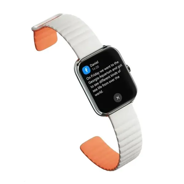 Haylou RS4 Max Bluetooth Calling Smartwatch – Color: Silver – View 3
