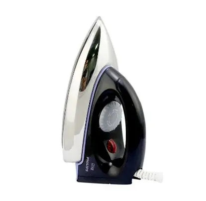 Philips GC0083/00 Diva Energy-Efficient Black Dry Iron with Linished Soleplate – View 2