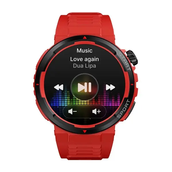 Zeblaze Ares 3 Plus BT Calling Smart Watch – Color: Red – View 5