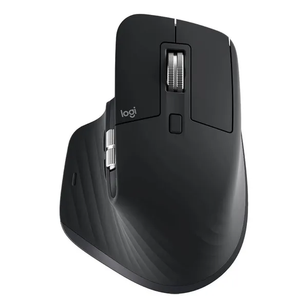 Logitech MX MASTER 3S High-performance Wireless Mouse – Color: Black – View 2