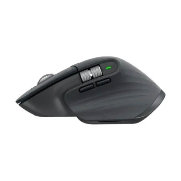 Logitech MX MASTER 3S High-performance Wireless Mouse – Color: Black – View 3