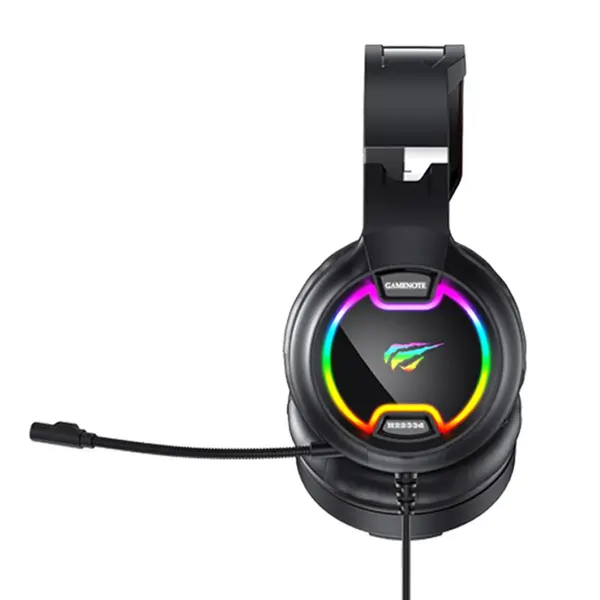 Havit H2233d Dual Jack RGB Gaming Headphone With Microphone – View 2