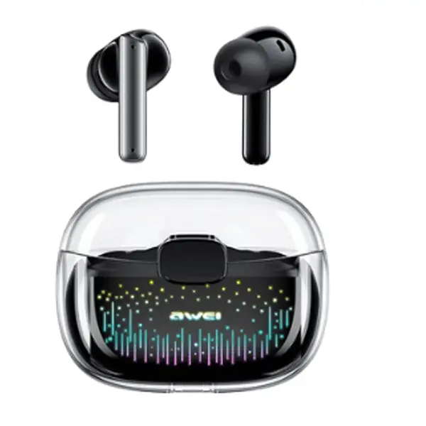 Awei T52 TWS Bluetooth Gaming Earbuds – View 1