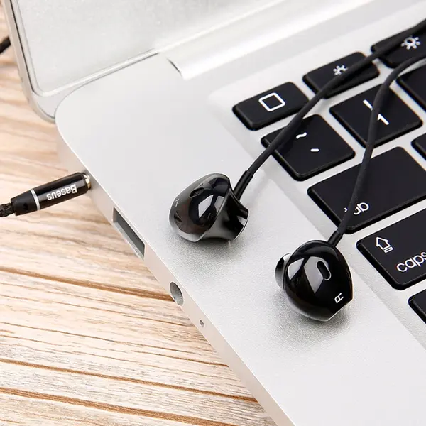 Baseus Encok NGH06-01 lateral in-ear Wired Earphone – View 2