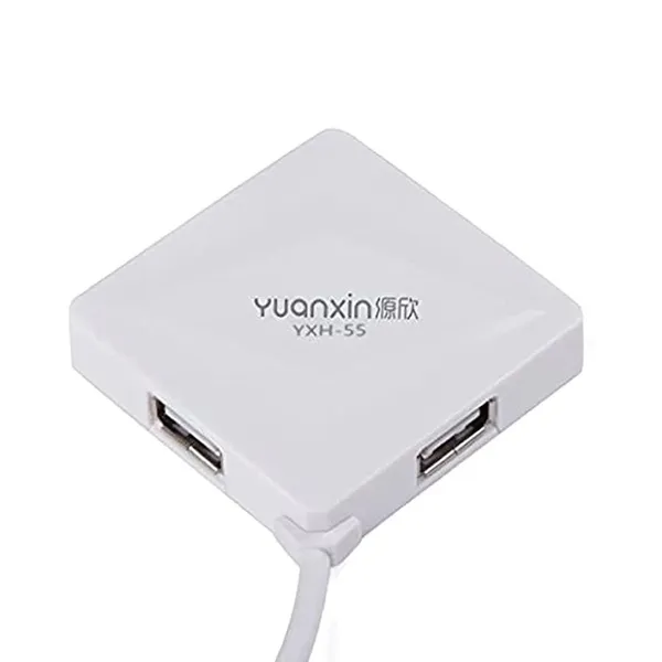 Yuanxin YXH-55 Multiport 4-in-1 USB Hub White – View 1