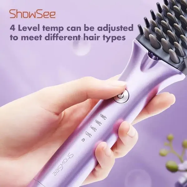 Xiaomi Showsee E1 Electric Hair Comb Professional Safe Styling Hair Brush – View 3