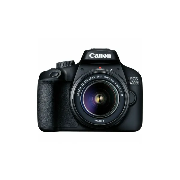 Canon EOS 4000D With 18-55mm Lens 18MP DSLR Camera – View 1