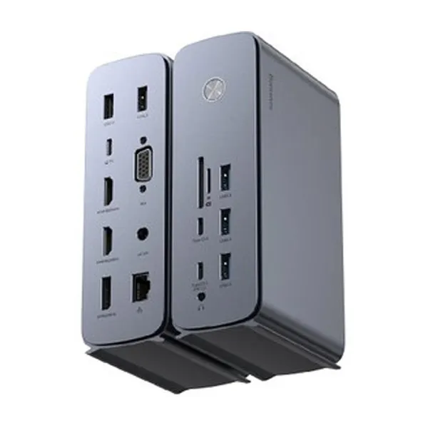 Baseus UnionJoy Pro17-Port Four-Screen Multifunctional Docking Station – View 4