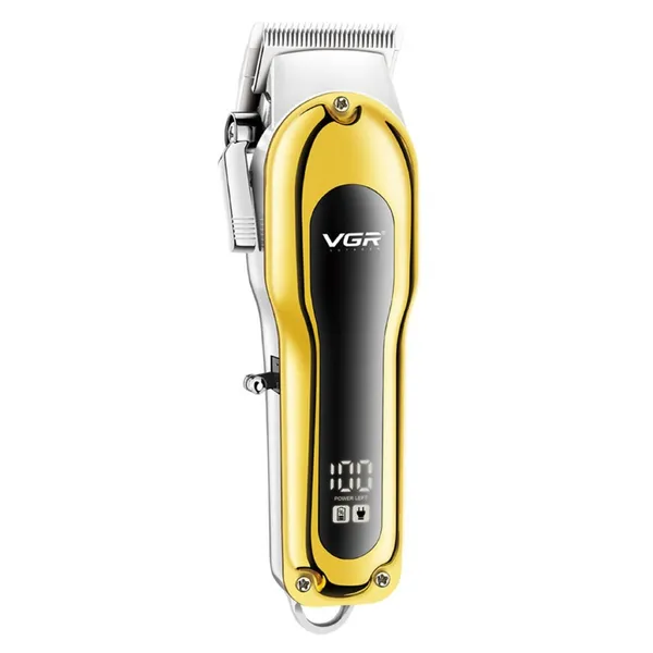 VGR V-680 Professional Hair Clipper Trimmer – Color: Gold – View 3