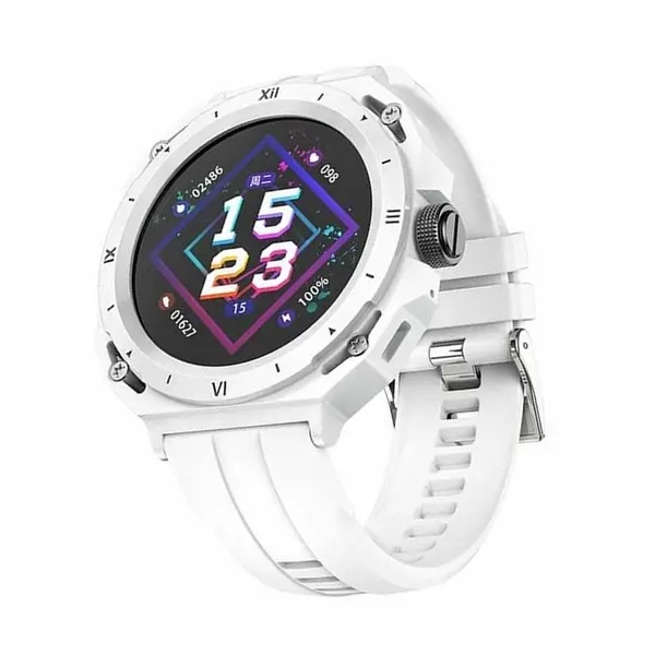 Hoco Y14 Sports Smart Bluetooth Calling Watch – Color: White – View 2