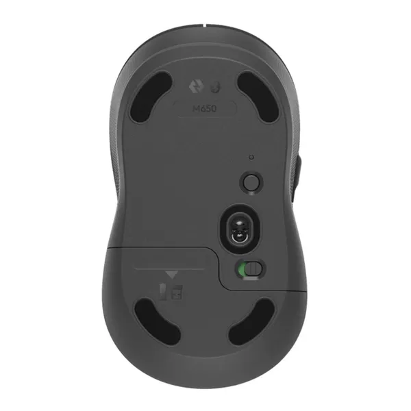 Logitech Signature M650 Bluetooth Wireless Mouse – Color: Black – View 4