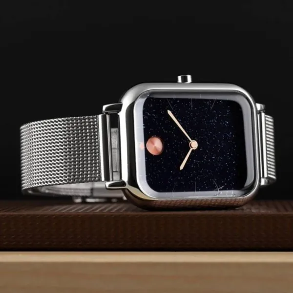 Skmei 9187 Elegant Stainless Steel Quartz Waterproof Men's Watch – Dial Color: Silver, Strap Color: Silver – View 3