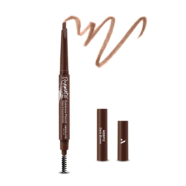 Absolute New York Perfect Eyebrow Pencil Dark Brown – View 1