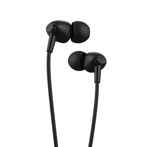 Havit HV-E48P High-end Dynamic in-ear 3.5mm Wired Earphone – Color: Black – View 2