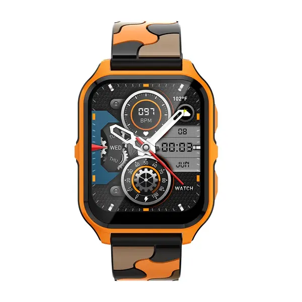 COLMI P73 High-Definition Screen Smart Watch – Color: Orange – View 2