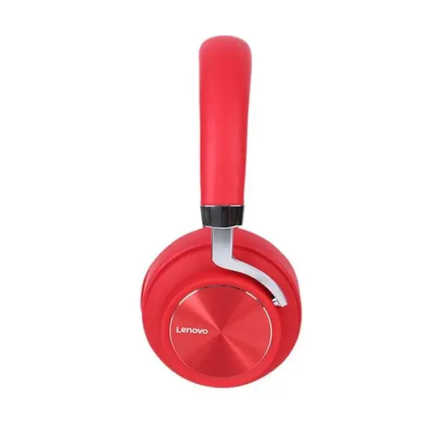 Lenovo HD800 Bluetooth 5.0 Wireless Over-Ear Headphone – Color: Red – View 3